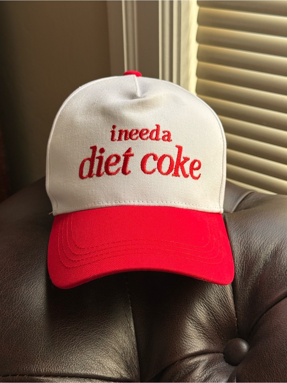 New Diet Coke Embroidered Trucker Cap